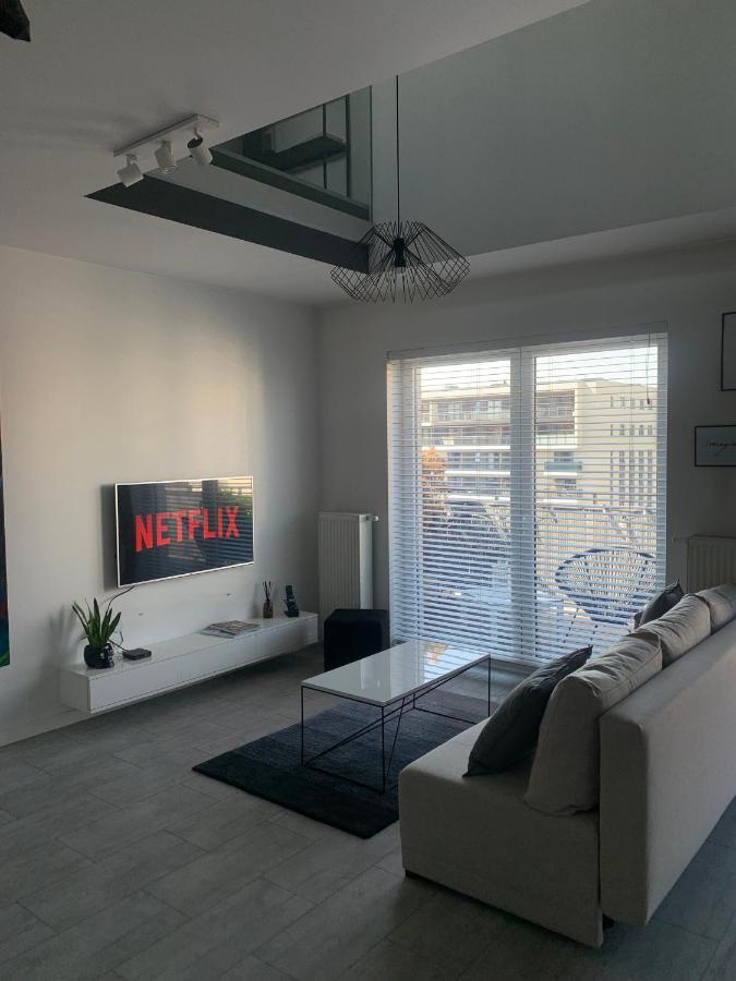 Apartamento Two-Levels Penthouse With A Garden In The City Center Łódź Exterior foto